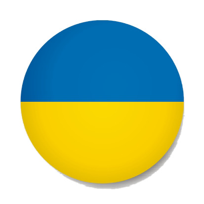 Круглий шильд Україна